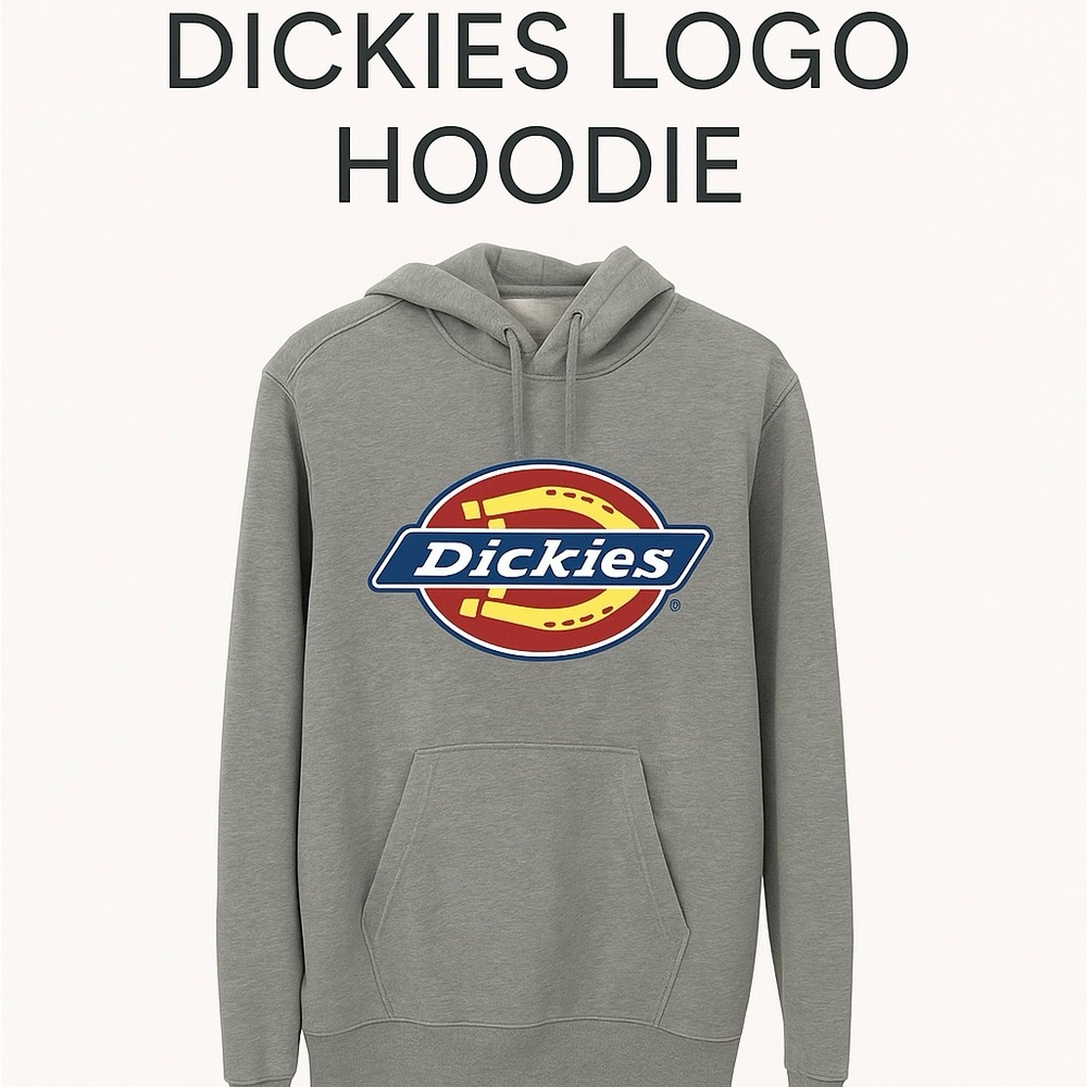 Dickies Gray Logo Hoodie